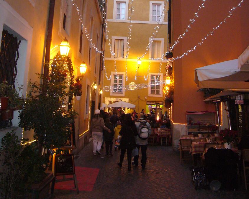 Gasse in Rom